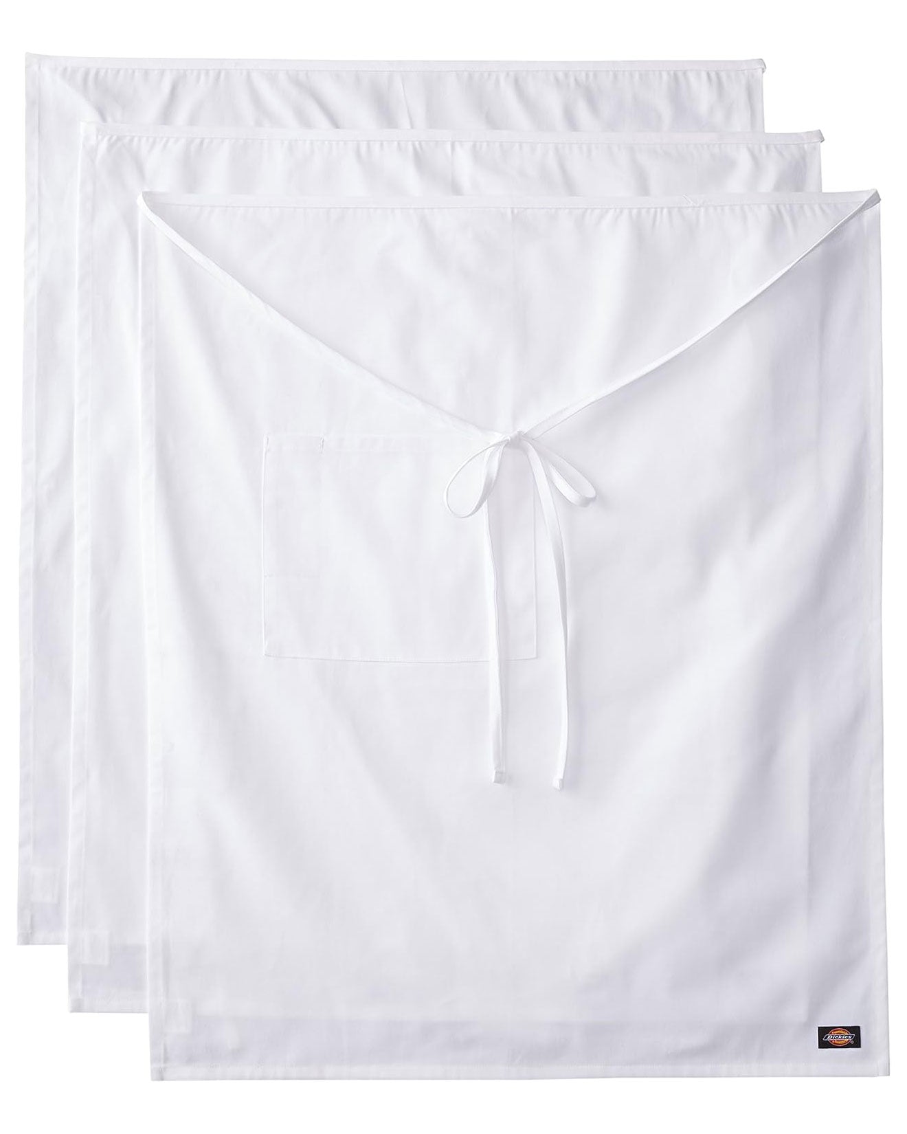 Dickies 3-Pack Full Bistro Apron, 33" Long with 1 Pocket