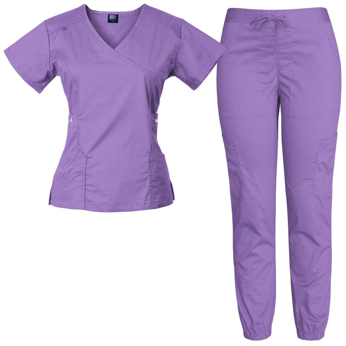 Medgear Women's 12-Pocket Jogger Scrub Set, More Colors