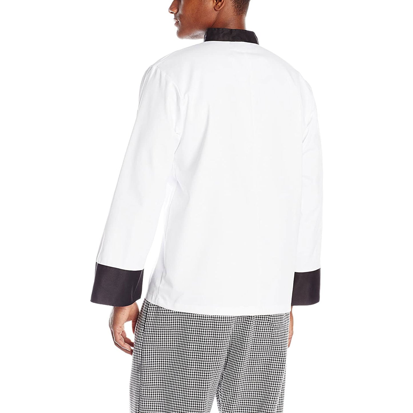 2-PACK Chef Code Executive Chef Coat with Black Trim Unisex