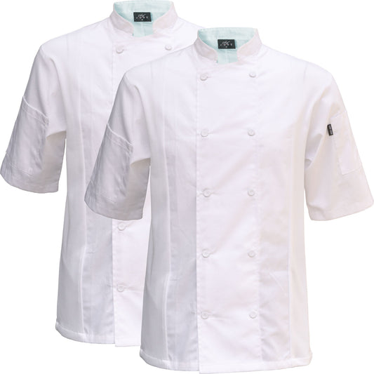 2-PACK Chef Code Cool Breeze Side Vent Chef Coat