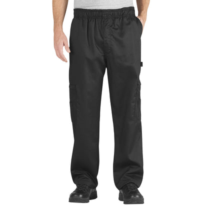 Chef Code Cargo Chef Pants, Elastic Waist with Drawstring