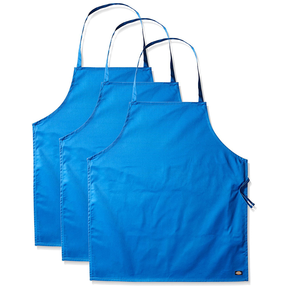 Dickies 3-Pack Bib Apron 34" Long, No Pocket