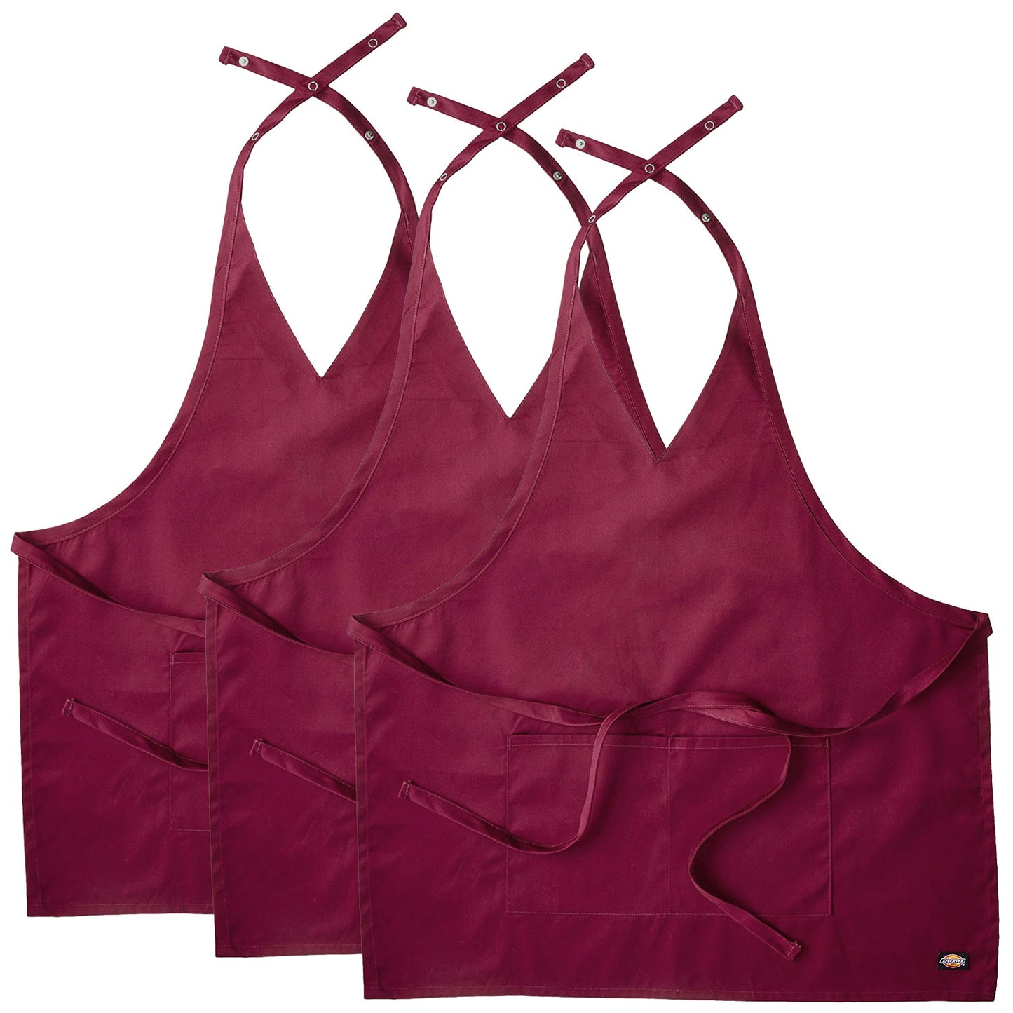 Dickies 3-Pack V-Neck Apron, 31" Long