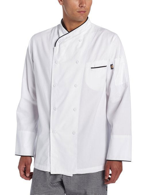 Dickies Moreno Chef Coat 100% Cotton Executive Jacket