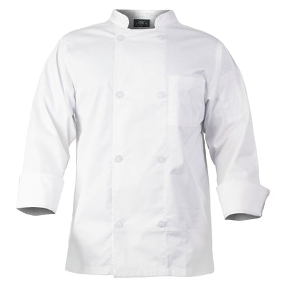 Chef Code Men's 8 Pearl Button Chef Coat