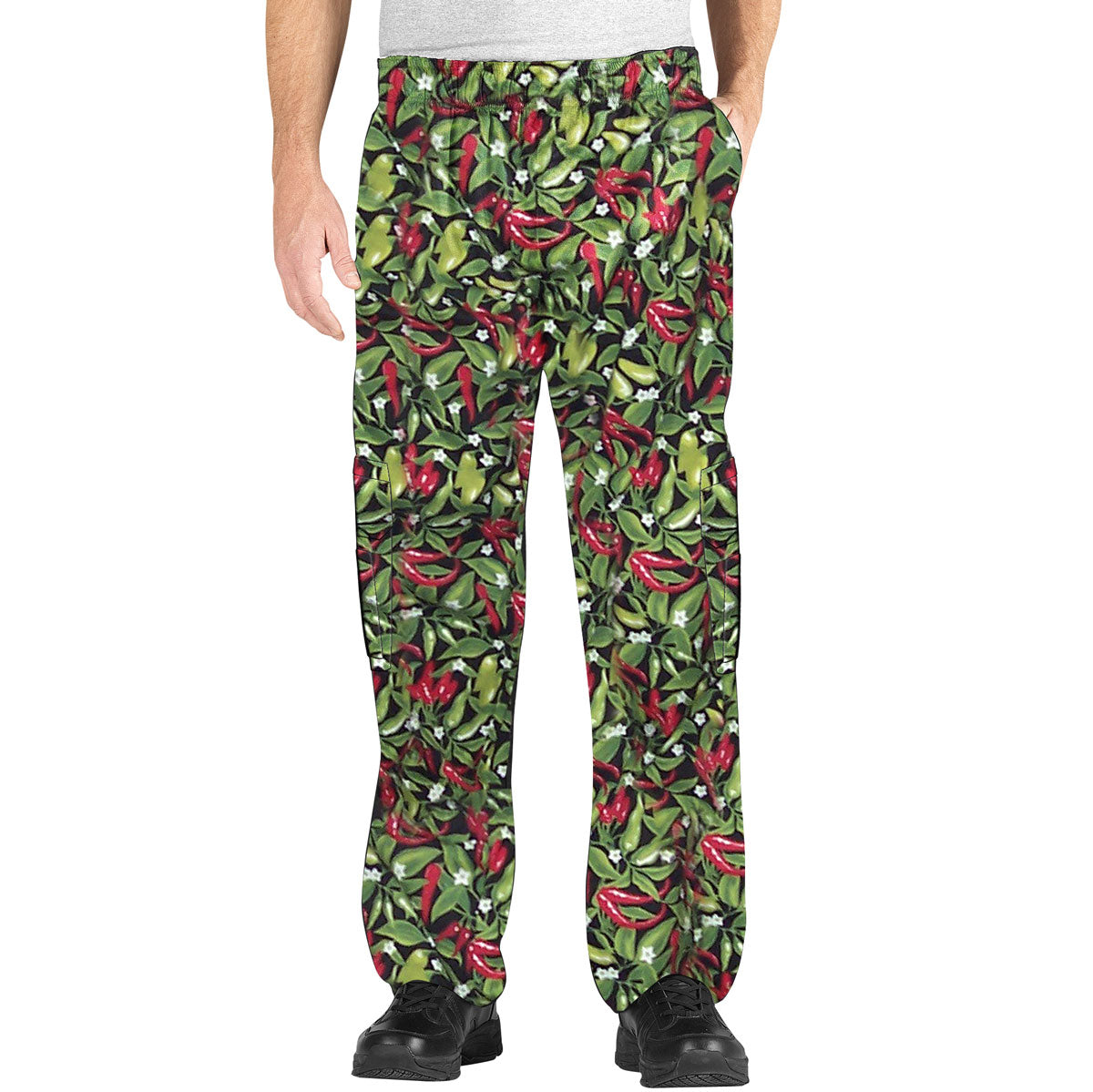 Chef Code Cargo Chef Pants, Elastic Waist with Drawstring