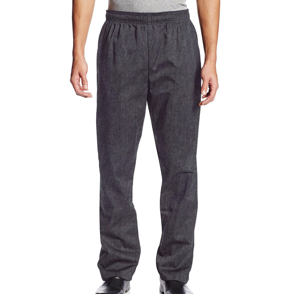 Chef Code Baggy Chef Pants with Wide 2" Elastic Waistband