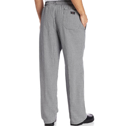 Chef Code Baggy Chef Pants with Wide 2" Elastic Waistband